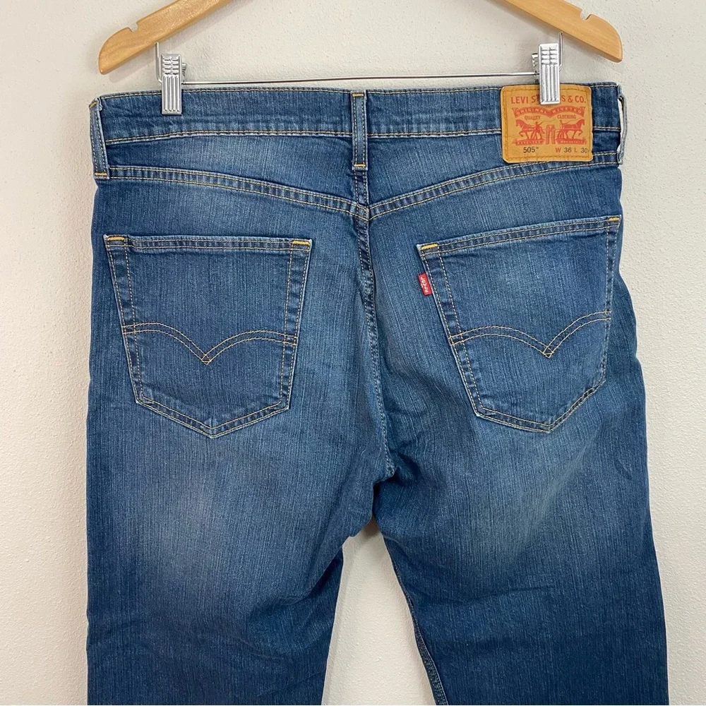 Levi's 505 Blue Jeans‎ Men's Size W36 L30